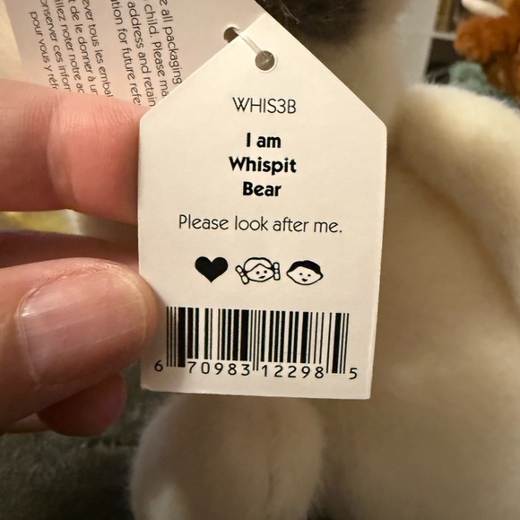 Jellycat Whispit Bear Plush Toy - Picture 3 of 3